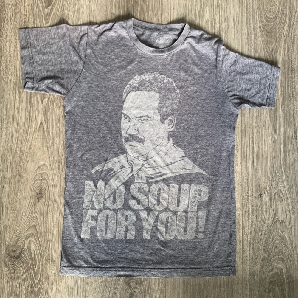 Seinfeld Graphic T‑Shirt "No Soup For You!"